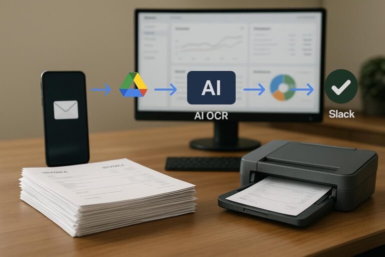 Cut Invoice Processing Time 80% with AI + QuickBooks
