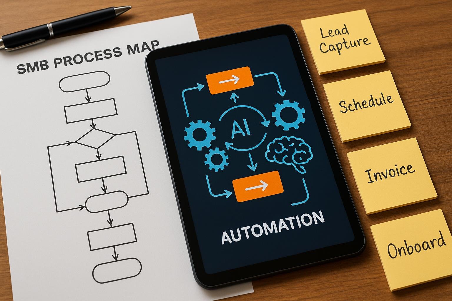 AI automation illustration