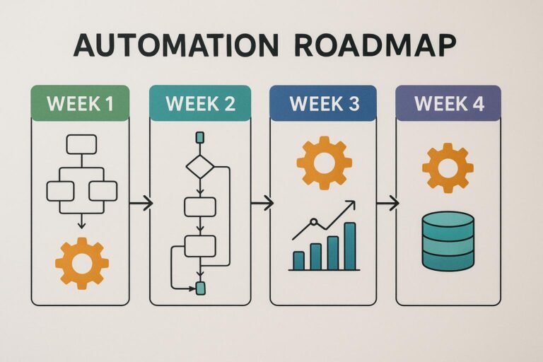 A 4-Week Roadmap to Automate Your SMB with NuTekAI