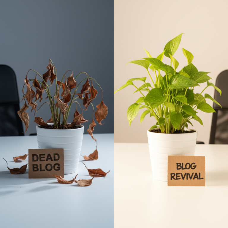 Why Your Business Blog Died (And How to Revive It)