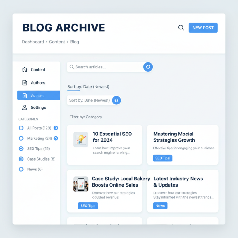 Blog Archive Optimization: Turn Old Posts Into Sales