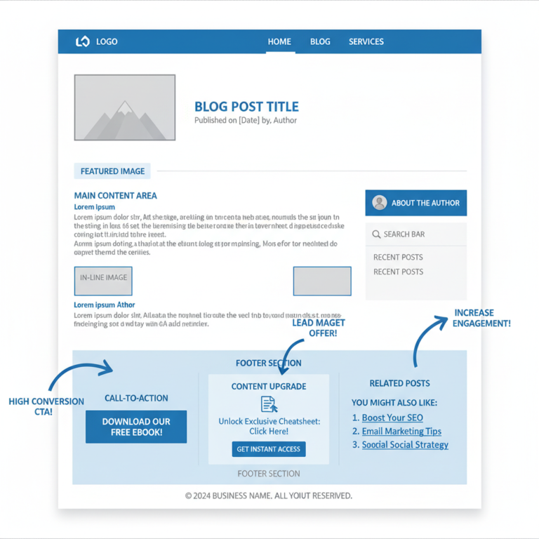 The Blog Footer Strategy Most Small Businesses Miss